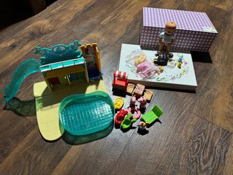 Peppa pig water park end Roblox baby doll
