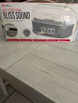 B-Well Bliss Sound Multifunctional Alarm Clock
