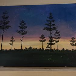Canvas painting