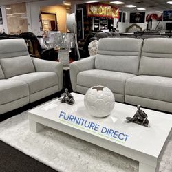 Buy Now Pay Later Gray Sofa And Loveseat Living Room Furniture Set Now 60% Off For Pre-Black Friday Sale