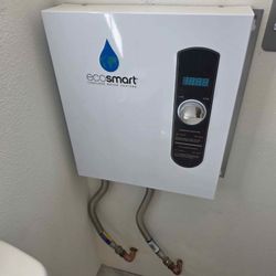 New Tankless Water Heater Cost $550