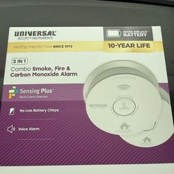 Smoke, Fire and Carbon Monoxide Alarms