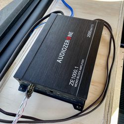 Car Audio Amp MONO True 1000 Watt Dyno tested