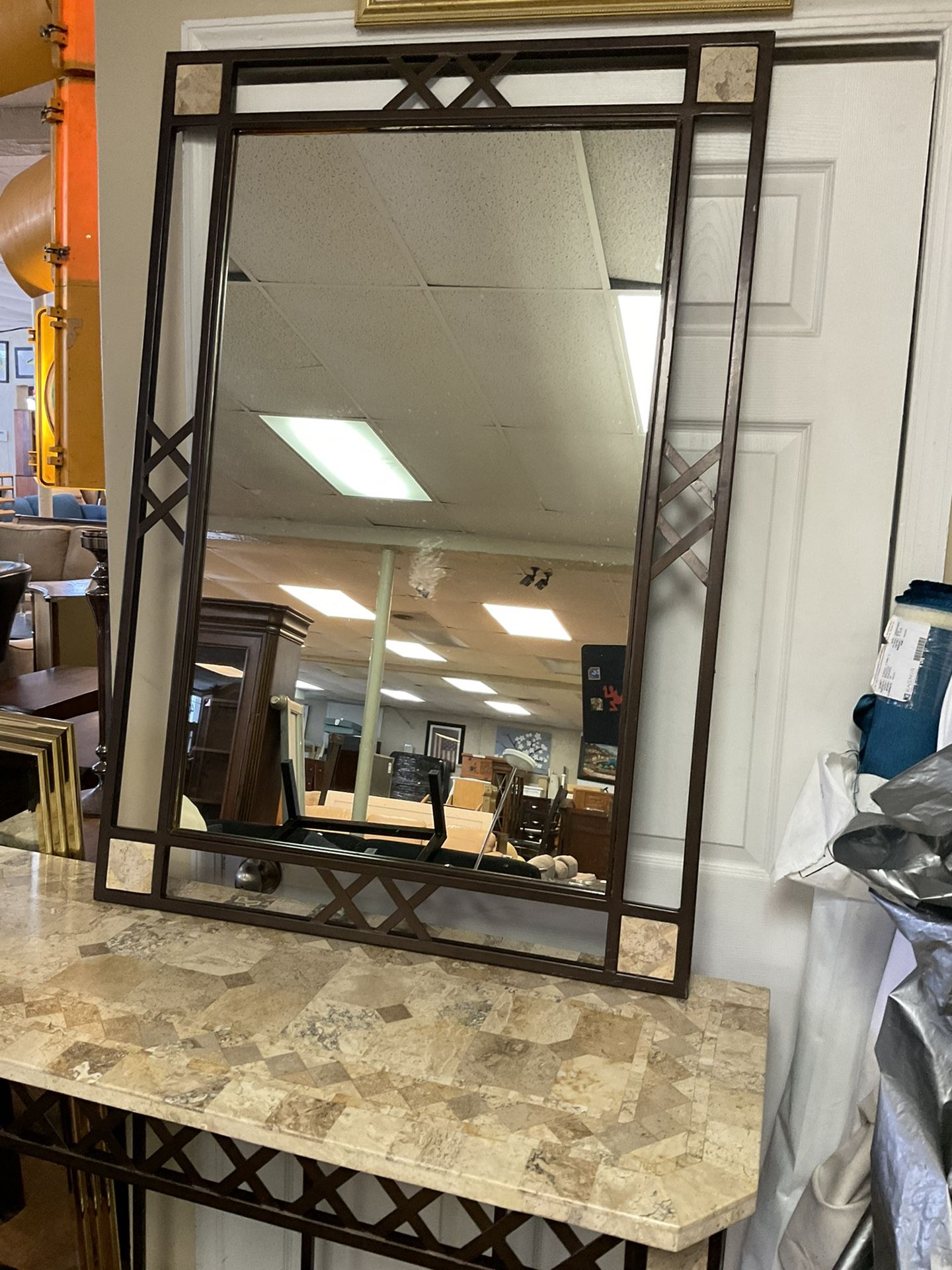 Console Table And Mirror