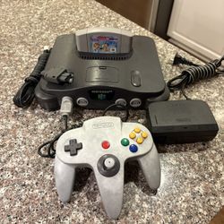 100% Original Nintendo 64 Gaming System Bundle