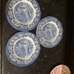 Vintage Decorative Plates Lochsof Scotland 