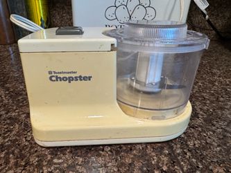 Vintage Toastmaster CHOPSTER MINI Food Processor Chopper