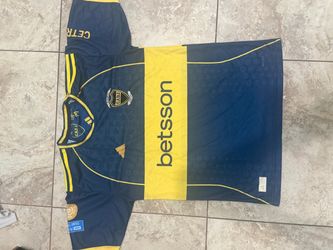 Messi and lamine and betson soccer jerseys.