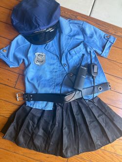 Child Police Officer Halloween Costume Set