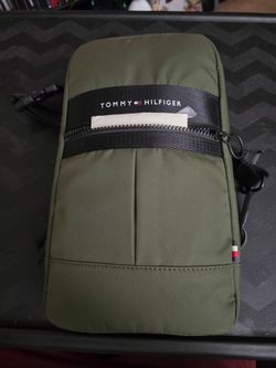 Tommy Hilfiger Men's Crossbody Bag Olive Green *NEW*