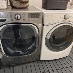 LG Washer Whirlpool Dryer