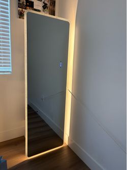 Full-Length Dimmable LED Mirror — 3 Light Settings
