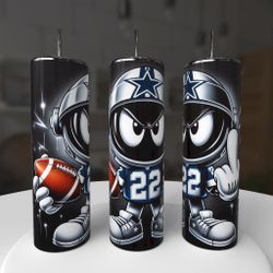 Dallas Cowboys Marvin The Martian Tumbler