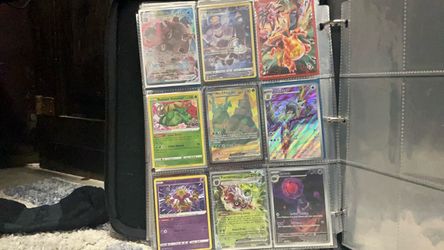 Binder full of Pokémon