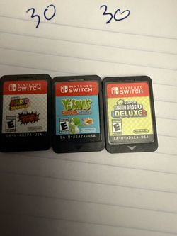 3 Nintendo Switch Games Bundle