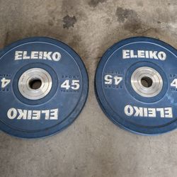 Eleiko Sport Training Plates 45 lbs x2