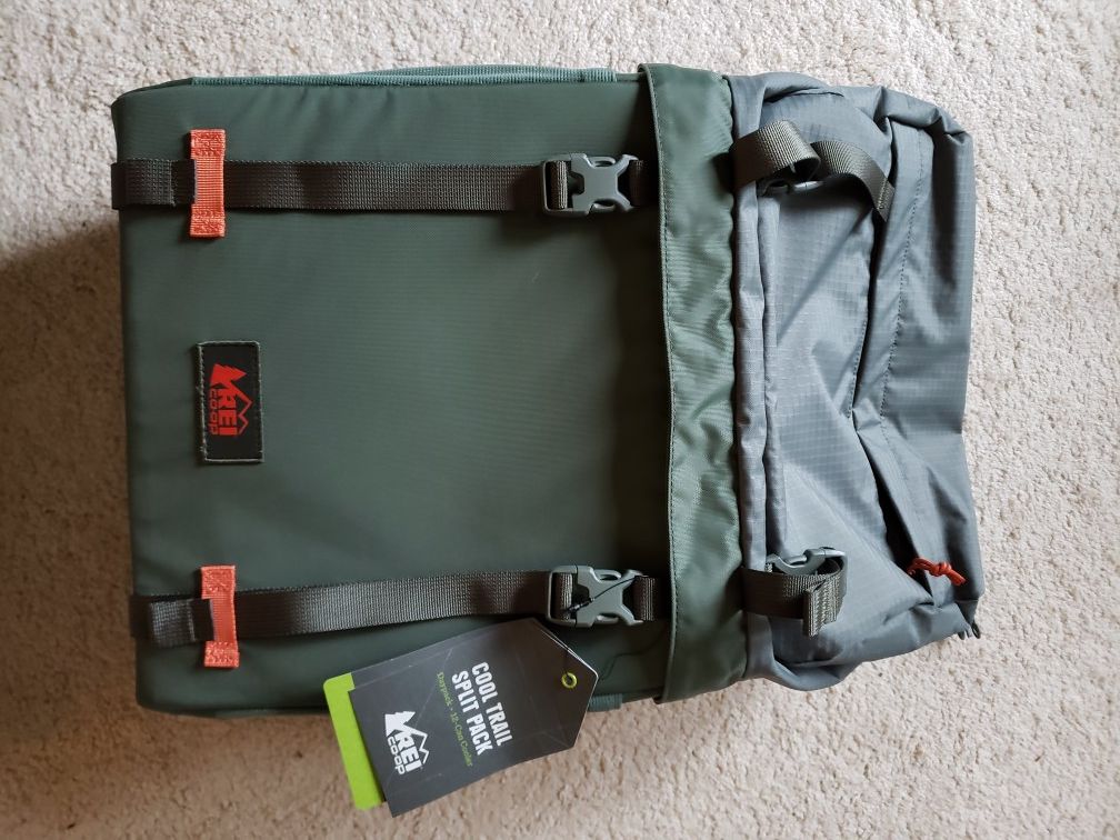 Rei backpack with built in cooler