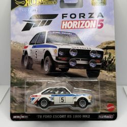 Hot Wheels Premium Forza Horizon 5 '78 Ford Escort RS1800 Mk2