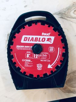 FREUD TOOLS Drill Bits/Blades DIABLO STACKED DADO 5 /8" BLADE SET MODEL DD208H'