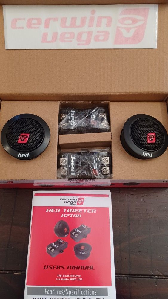 NEW! 1" Car audio Tweeters