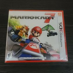 MARIO KART 7 UNOPENED AND STILL FACTORY SEALED FOR NINTENDO 3DS