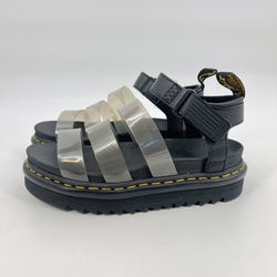 NEW W/O Box Dr. Martens Blaire Jelly Black Sandals Women's Size 7