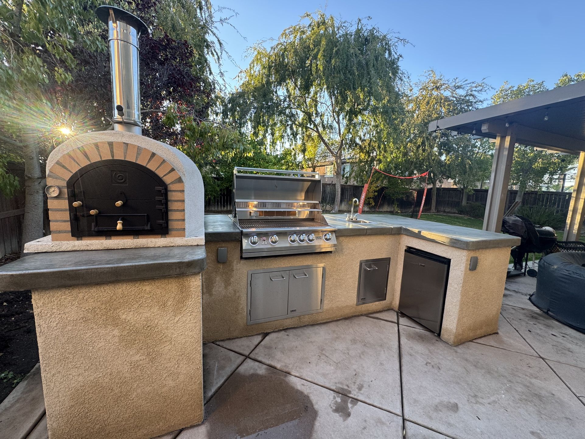 Custom Outdoor Kitchen