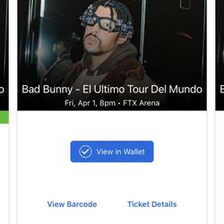 Bad Bunny Tickets  