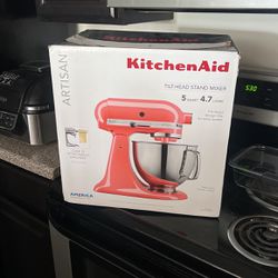 New Kitchen Aid Mixer
