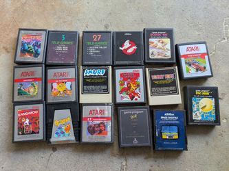 17 Vintage Atari Games.