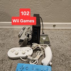 Nintendo Wii With 100 Wii Games