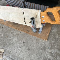 Saw With Miter Box 