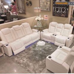 Power Reclining Sofa Or Love Seat $1899 Each Your Choice 