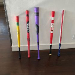 Taped Wiffleball Bats