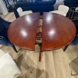 Solid Wood Dining Table And Chairs $250 OBO
