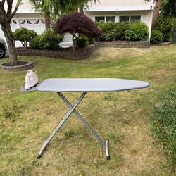 Ironing Board And Iron Set