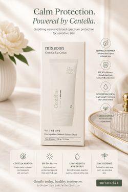 Centella Sun Cream SPF 50 | $41 retail