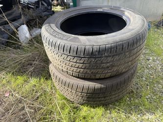 235/55/17 Two Used Tires 80-90% Good