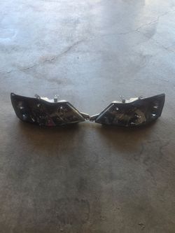 00 - 04 toyota avalon black headlights