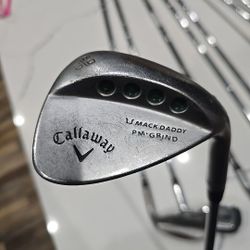 Callaway Mack Daddy PM Grind Chrome 60* 10 Lob Wedge Golf Pride