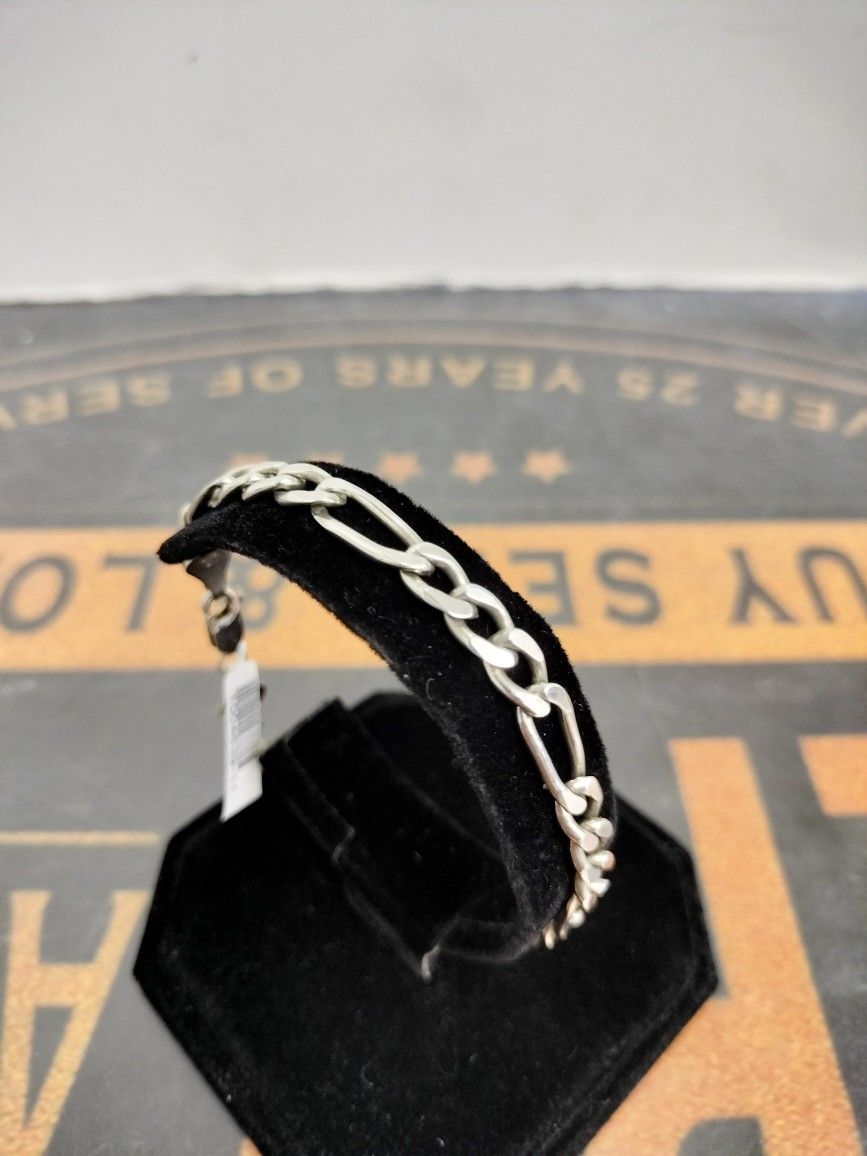 Figaro Silver Bracelet