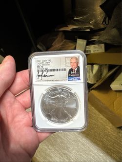 2021 American Silver Eagle NGC MS70 Early Releases