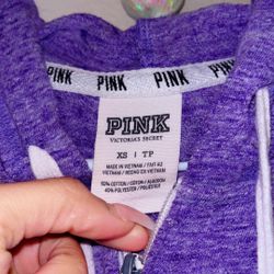 3 Pink Victoria secret jackets