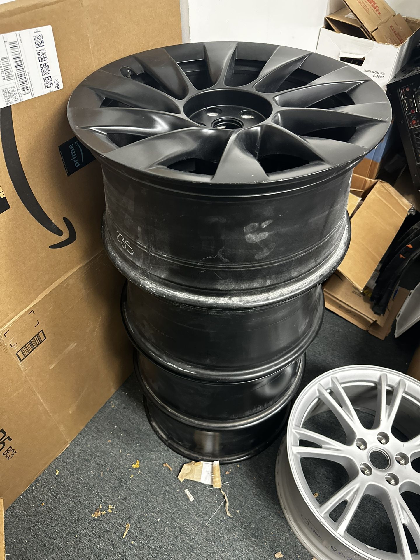 Tesla Model Y 4 Rims Clean 2021 To 2024