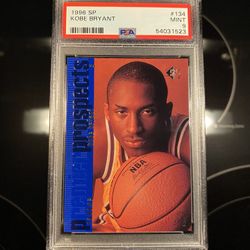 1996 Upper Deck Kobe Bryant Rookie RC Card #134 - Lakers Jersey 8 Collectibles - AUTHENTIC PSA 9 MINT 💎 - $699 OBO