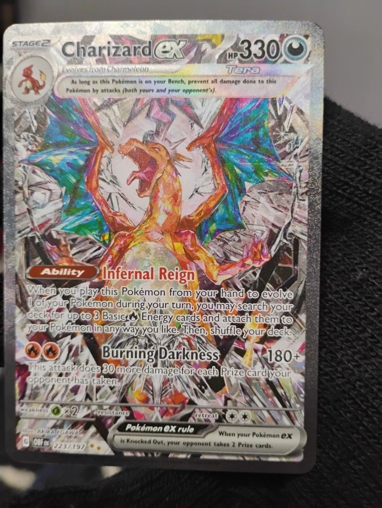 Pokemon Charizard Ex Obsidian Flames NM