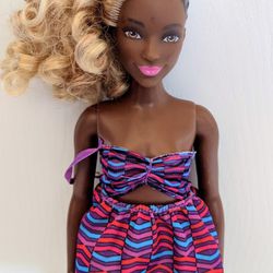 African American Barbie Fashionistas #57 Curvy