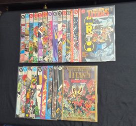 The New Titans Comic Lot #50-72