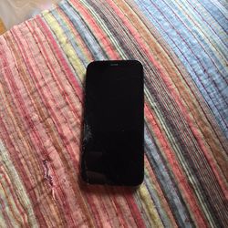 Cracked Iphone 12 mini  still works