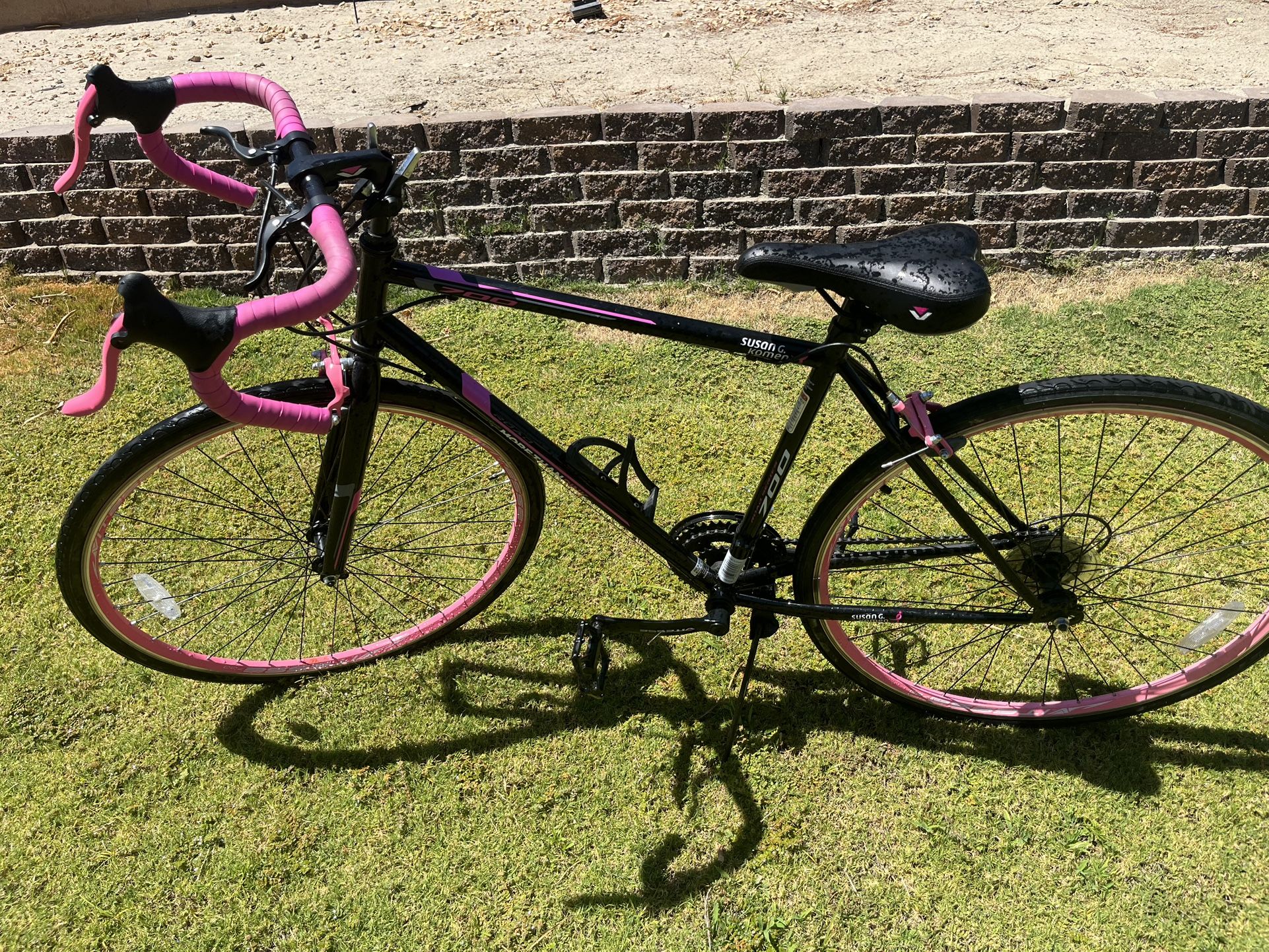Pink Road Bike